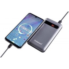 Intenso Powerbank PD10000 - 10000mAh Black Power Bank | Compact & Fast Charging Solution
